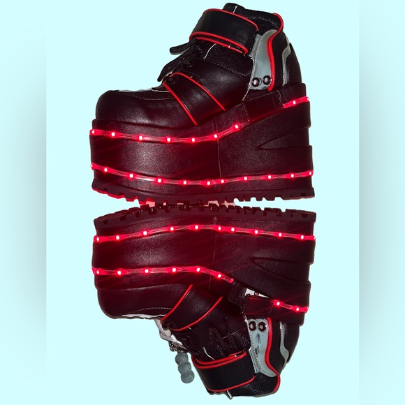 DOLLS KILL X INUYASHA Light Up Platform Sneakers - Picture 8 of 8